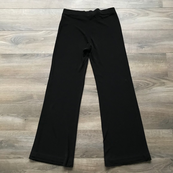 CAbi Black Jersey Wide Leg Pant Style #105 XS - Picture 2 of 4